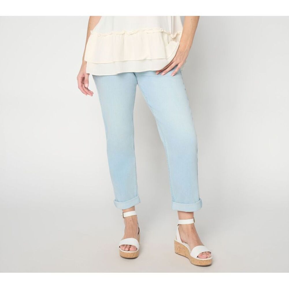 LOGO by Lori Goldstein Women's Pants Sz 12 Tall Make Your Selection: Blue
